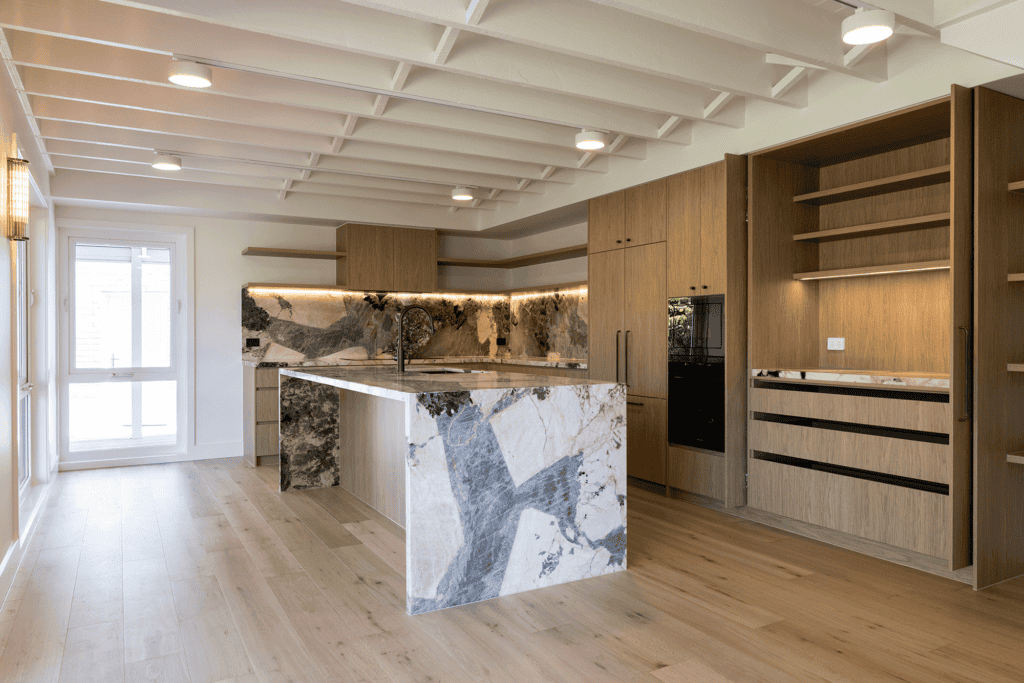 custom renovated kitchen in torquay victora